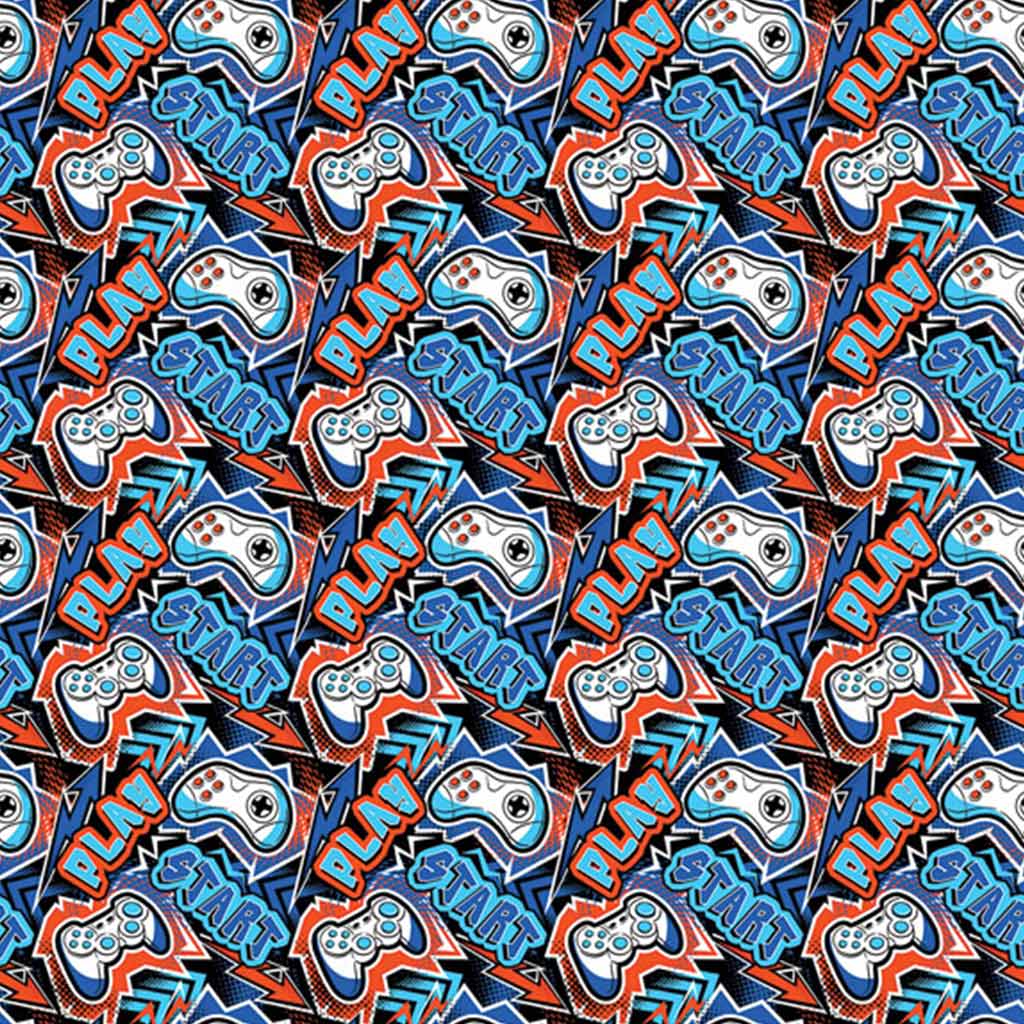 Cardex: Gamer kontroller mintás csomagolópapír 100x70cm