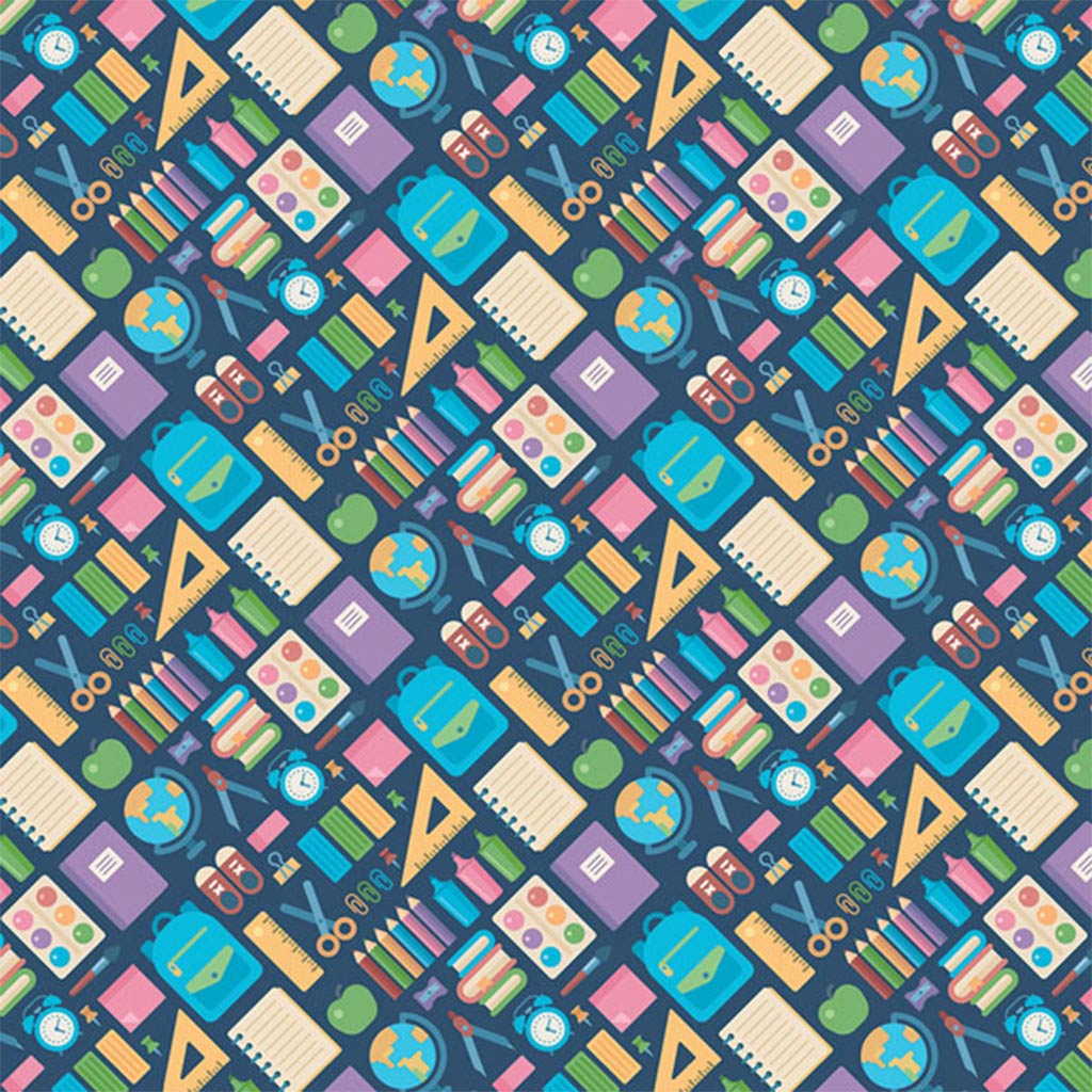 Vidám iskolakezdés csomagolópapír 100x70cm