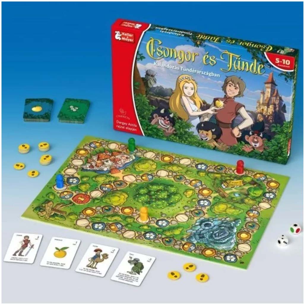 Csongor és Tünde - Kalandozás Tündérországban társasjáték kép 2