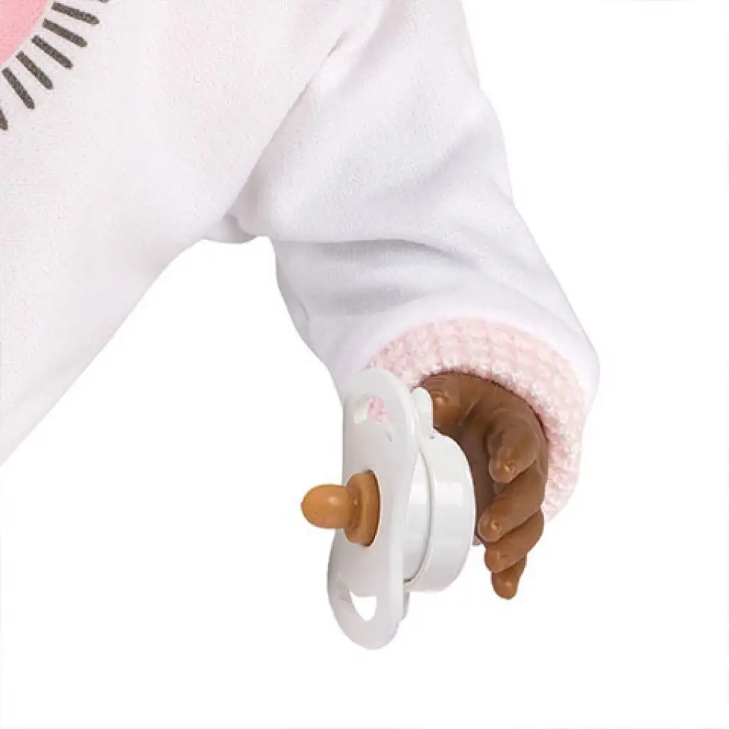 Llorens: Cuca síró afroamerikai baba 30 cm kép 4