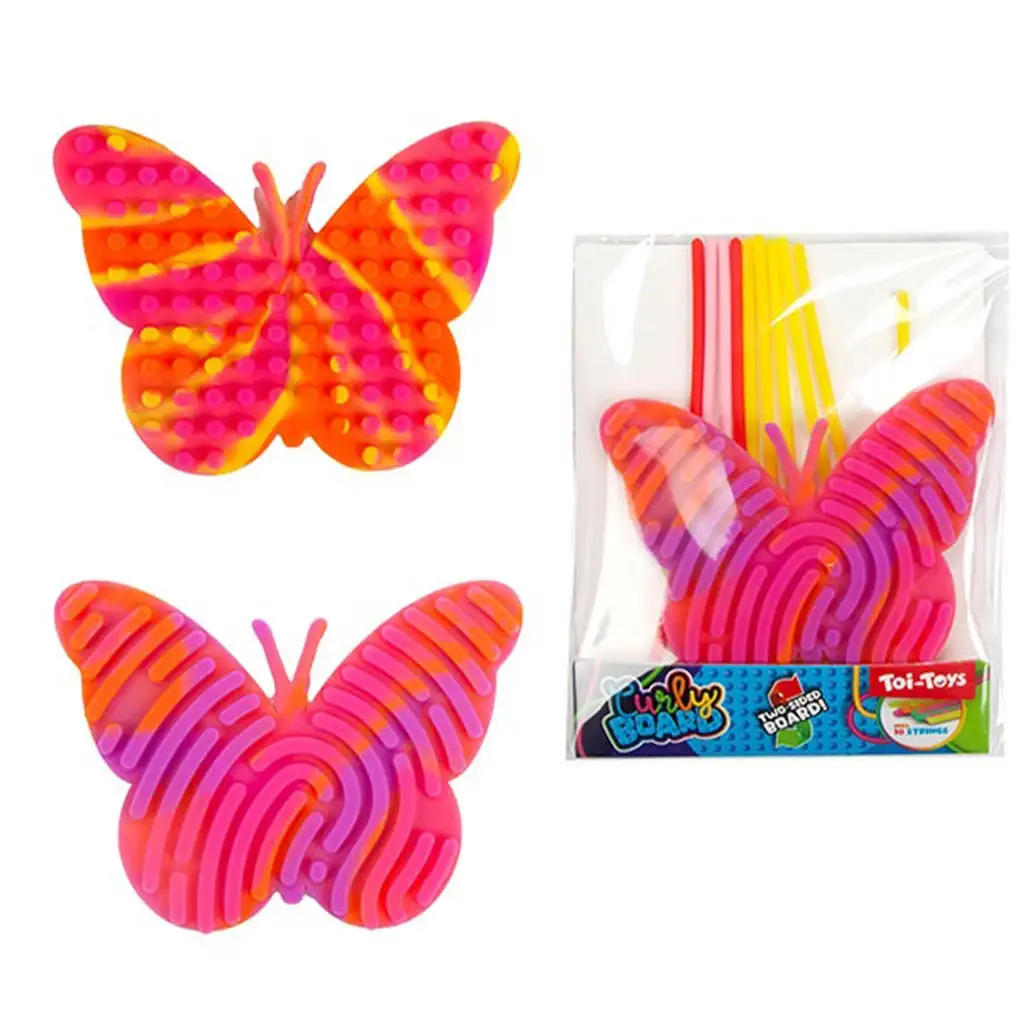 Curly Board mini zsinóros fűzős játék több változatban kép 2