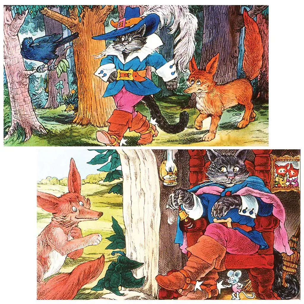 Illyés Gyula: Kacor király diafilm kép 2