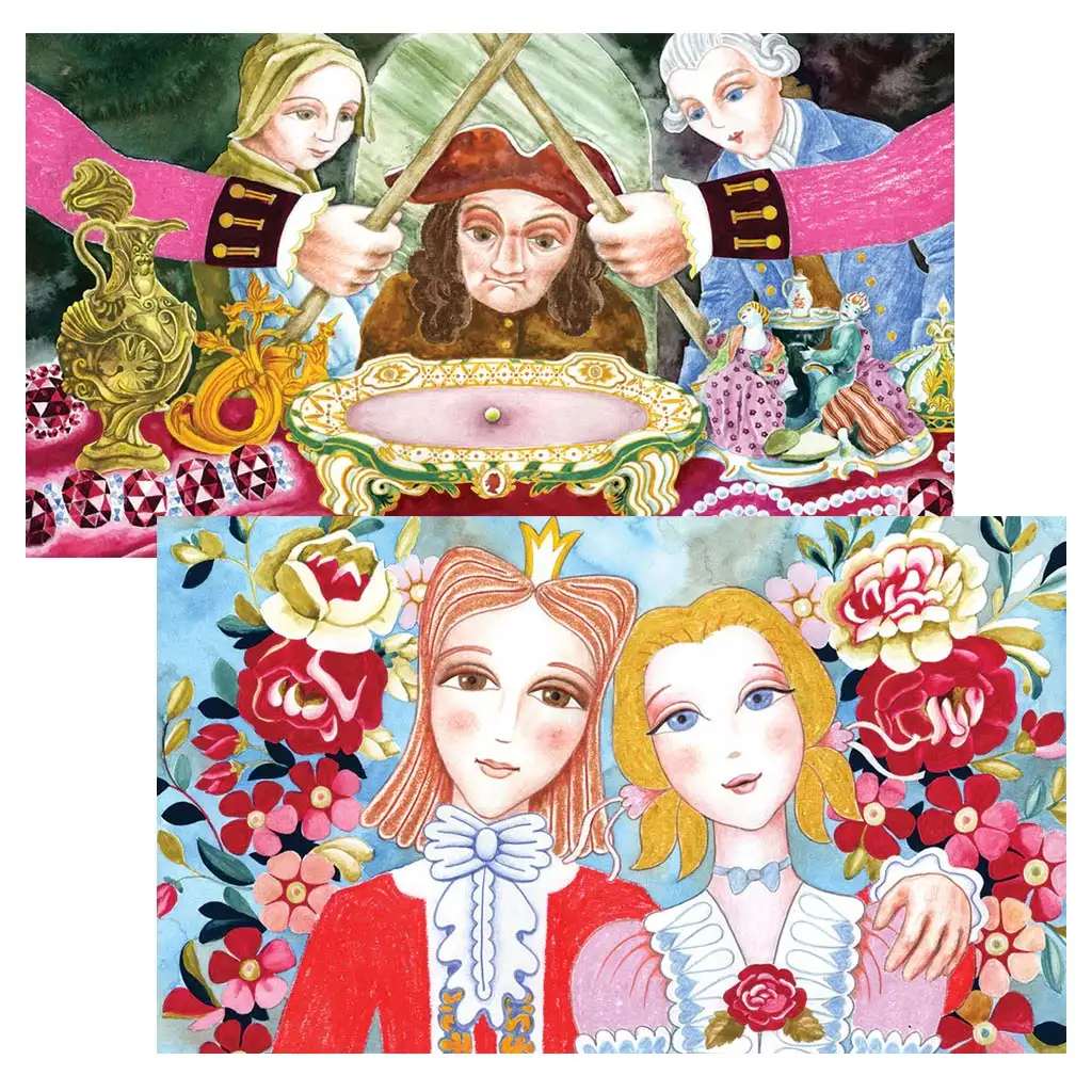 Andersen: Borsószem hercegkisasszony diafilm kép 2