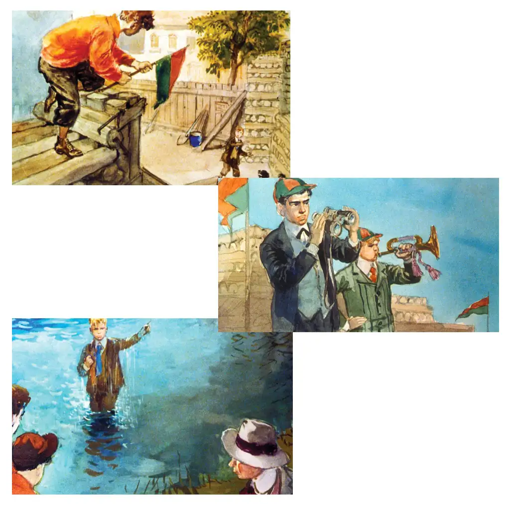 Molnár Ferenc: A Pál utcai fiúk diafilm kép 2