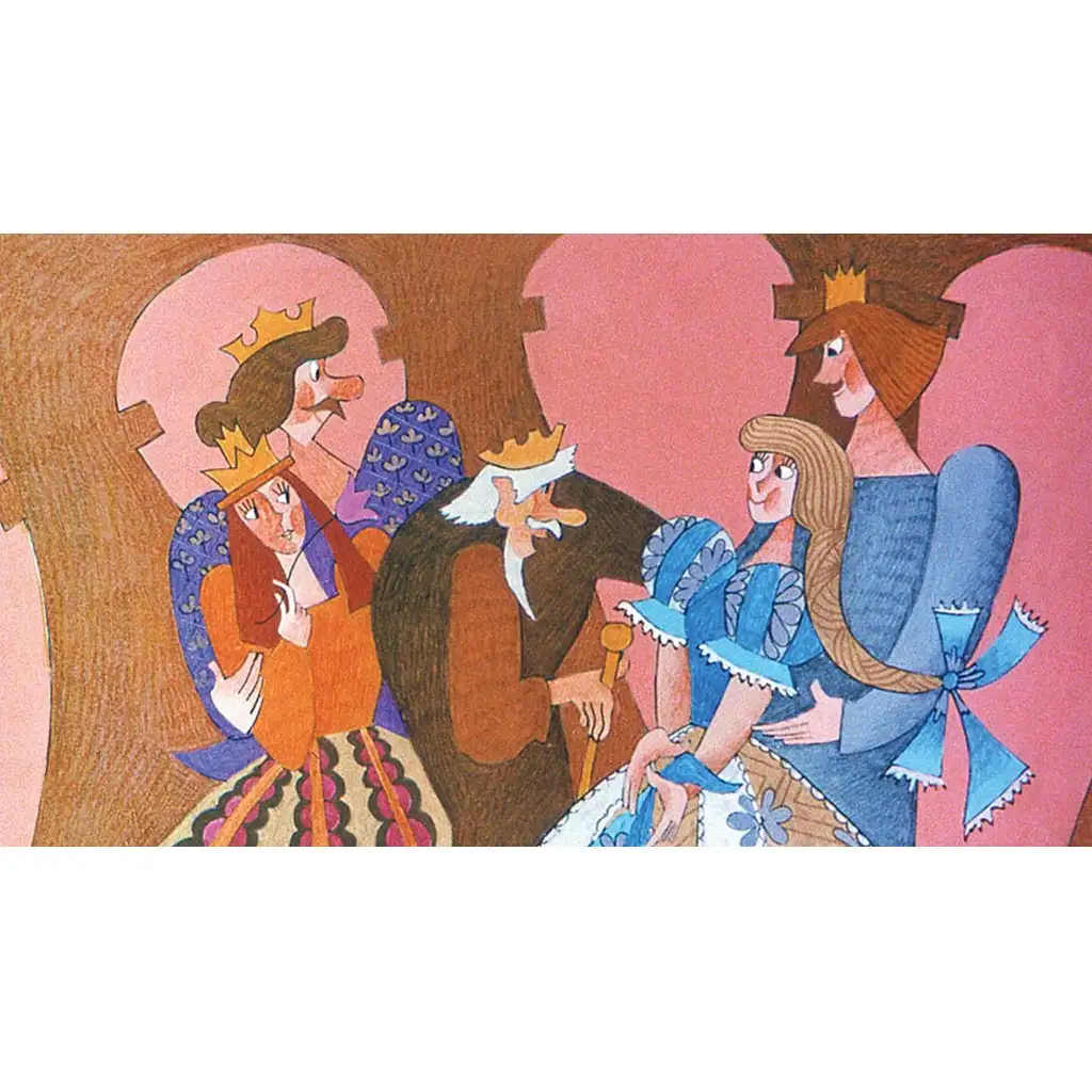 Benedek Elek: Világszép nádszál kisasszony diafilm