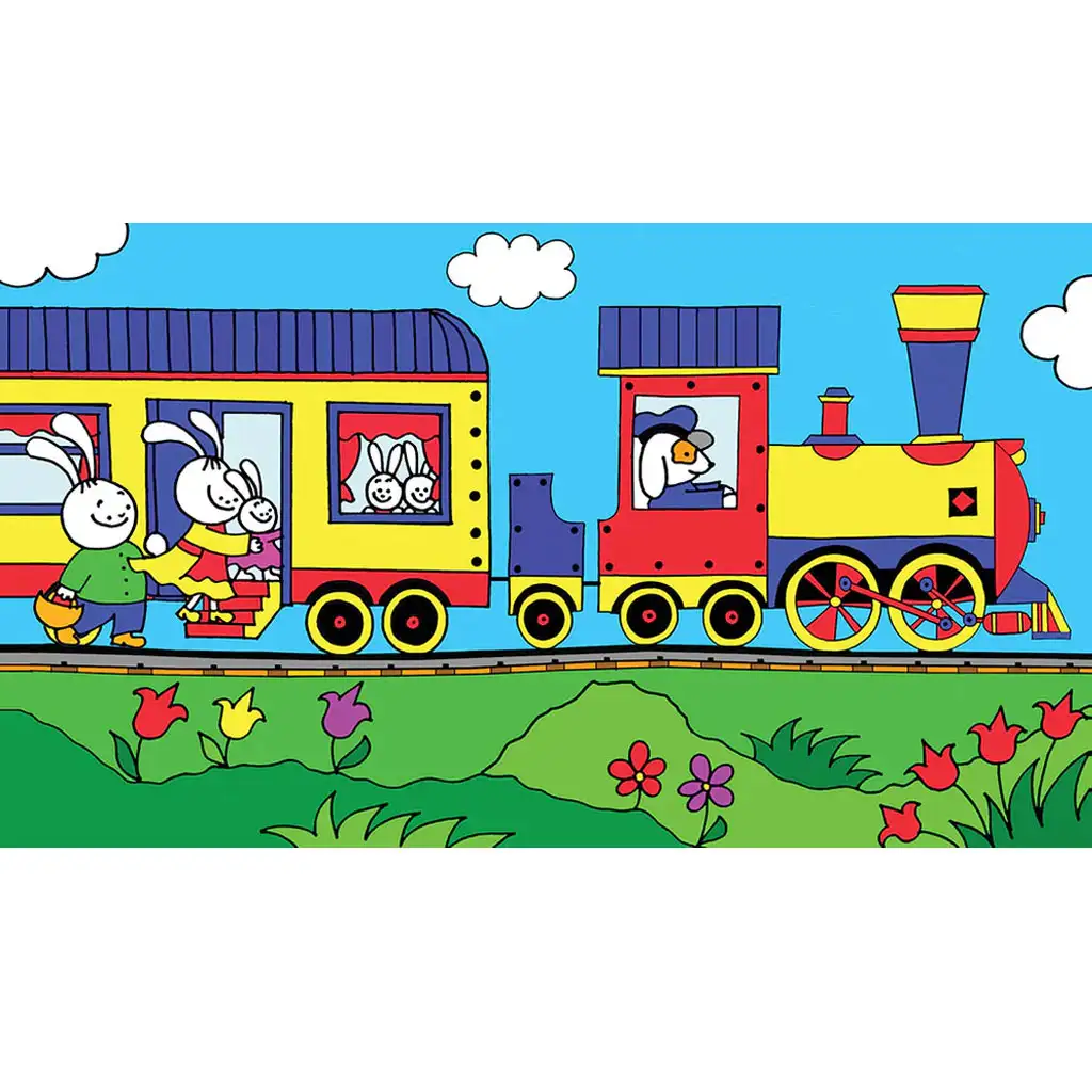 Bartos Erika: Kisvonat a Mohavölgyben diafilm