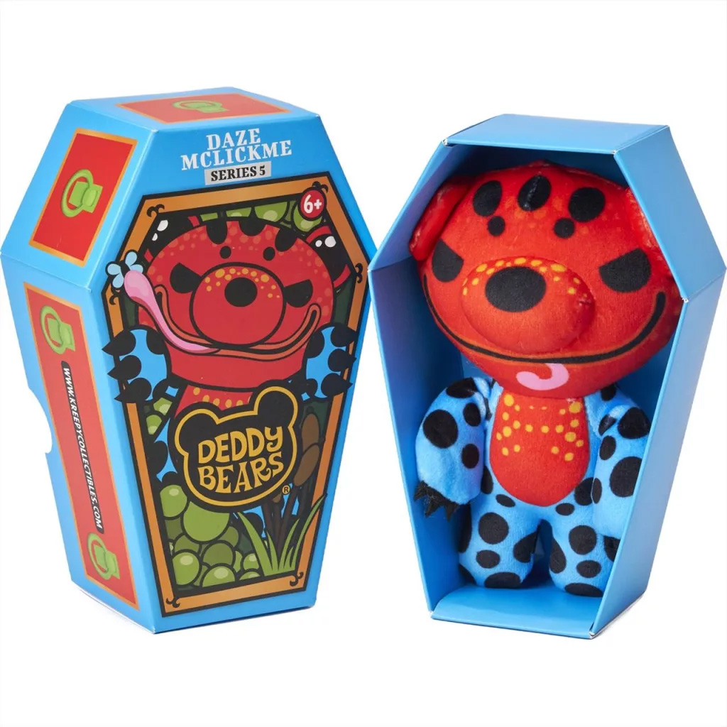 Deddy Bear Dace Mclickme plüss koporsóban, 5. sorozat, 15cm