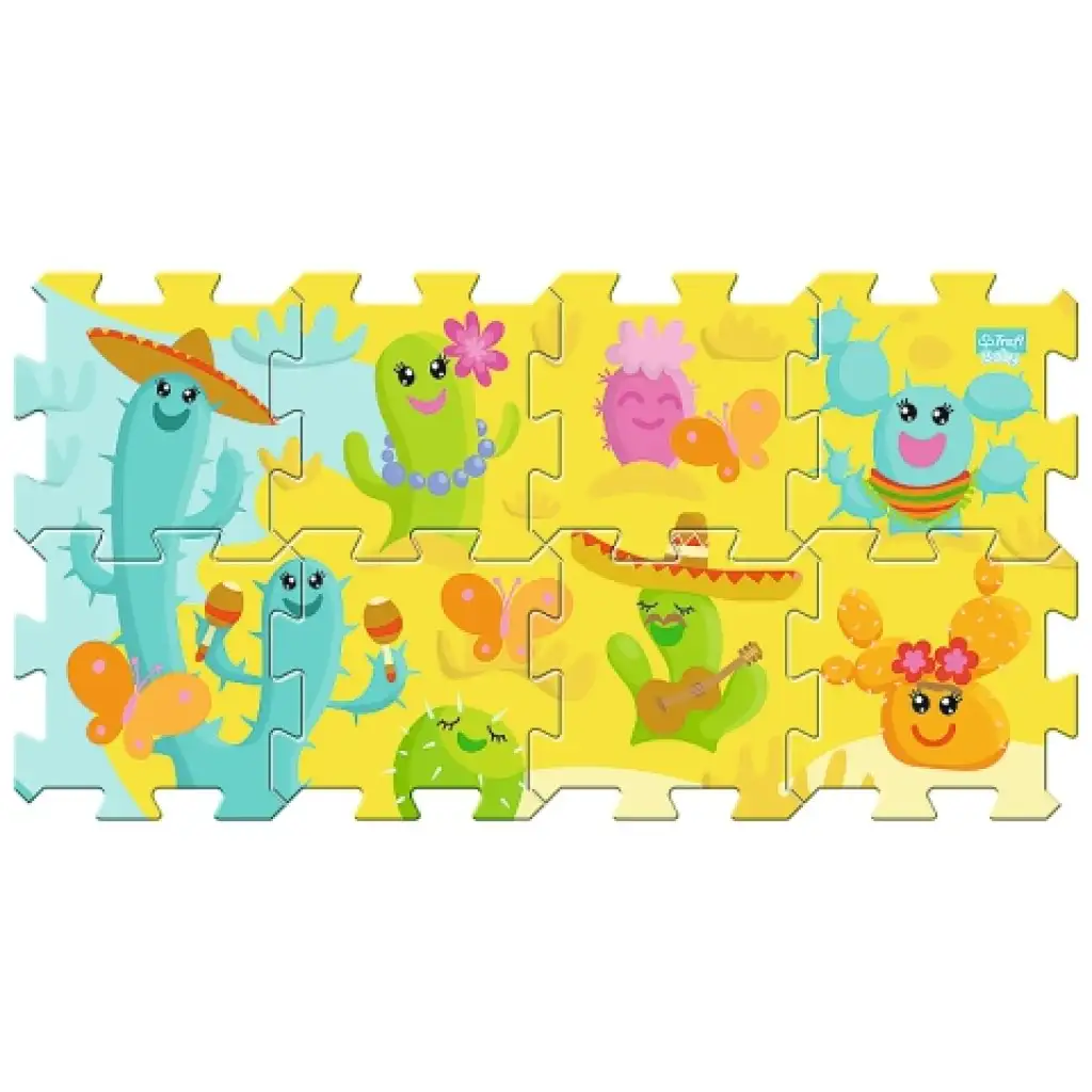 Daloló kaktuszok szivacs puzzle - Terfl kép 3