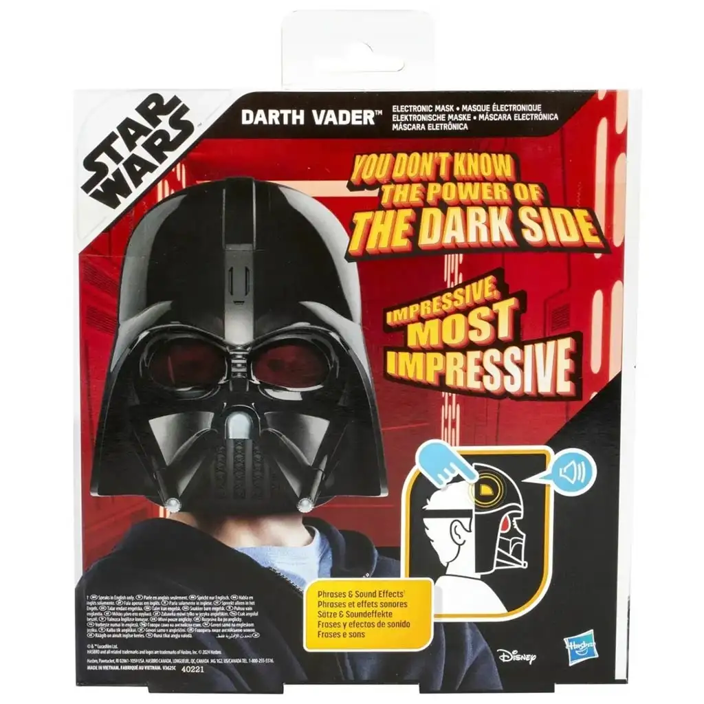 Star Wars Darth Vader Elektrónikus maszk - Hasbro kép 3