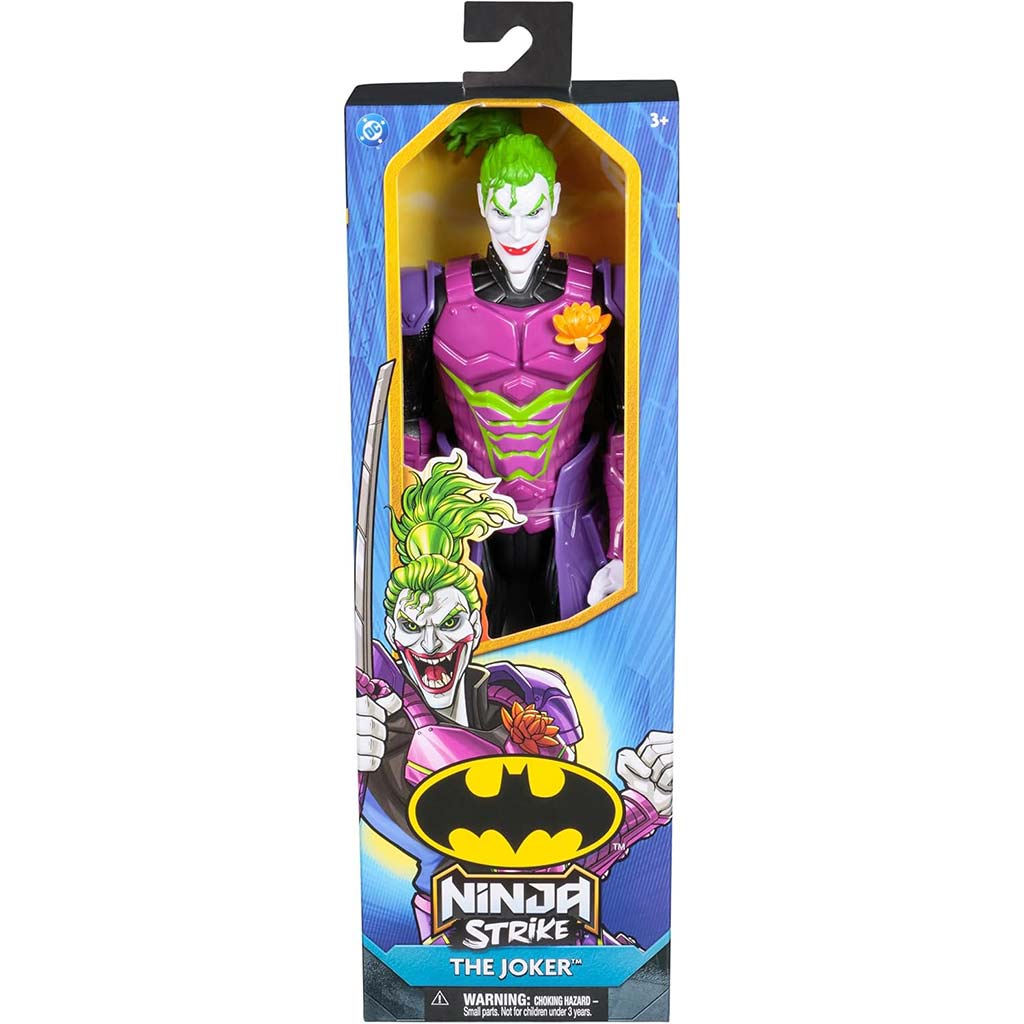 DC Ninja Strike: Joker nindzsa harcos 30cm-es - Spin Master