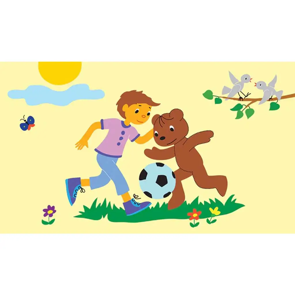 Marék Veronika: Boribon focizik diafilm kép 3