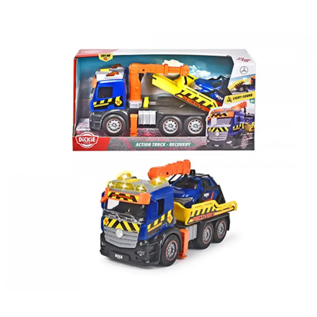 Action Truck Autómentő fénnyel és hanggal 26cm - Dickie Toys