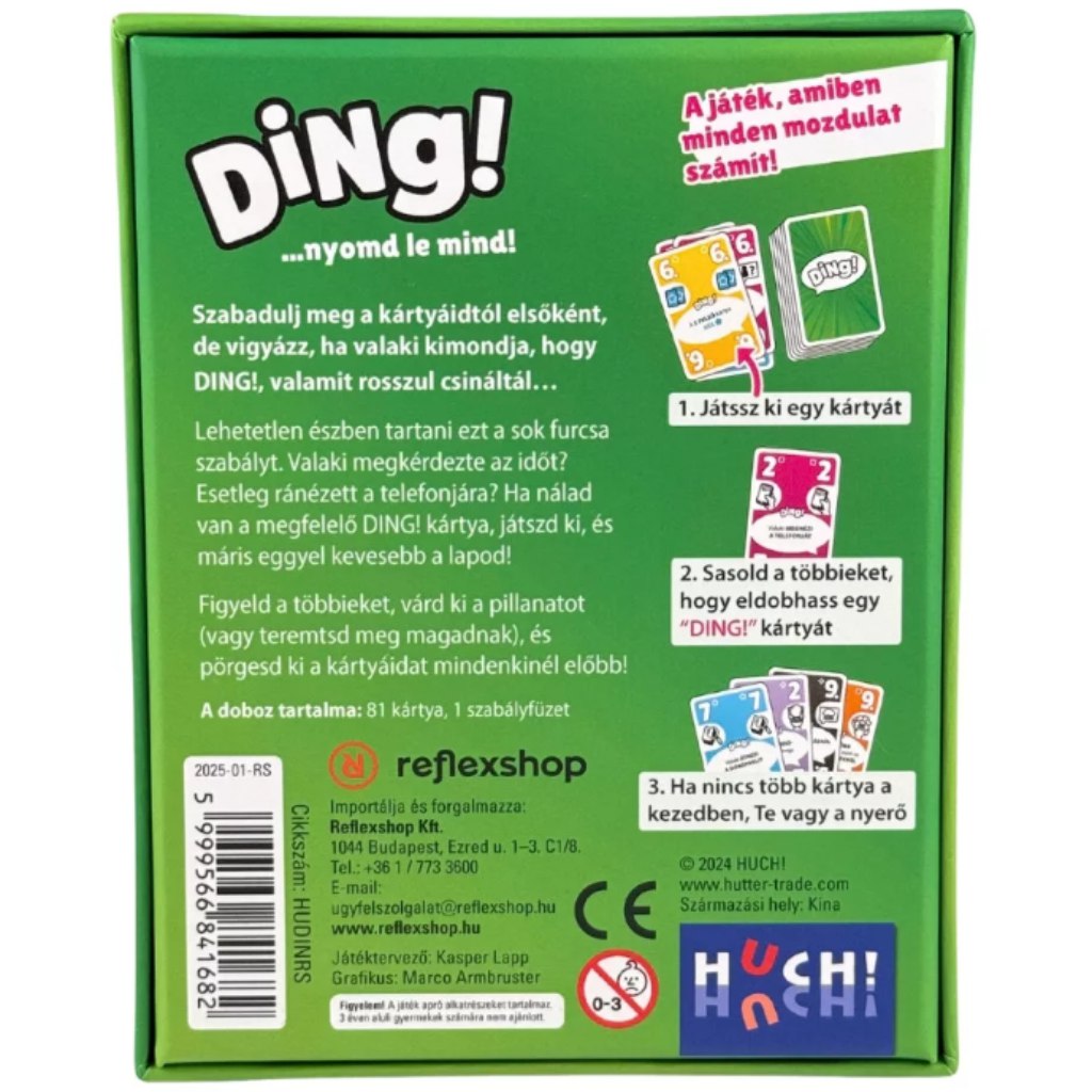 DING! Nyomd le mind társasjáték kép 2