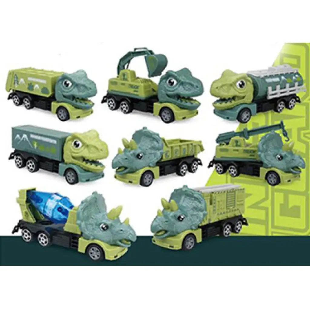 Dinoszauruszos munkagépek többféle változatban