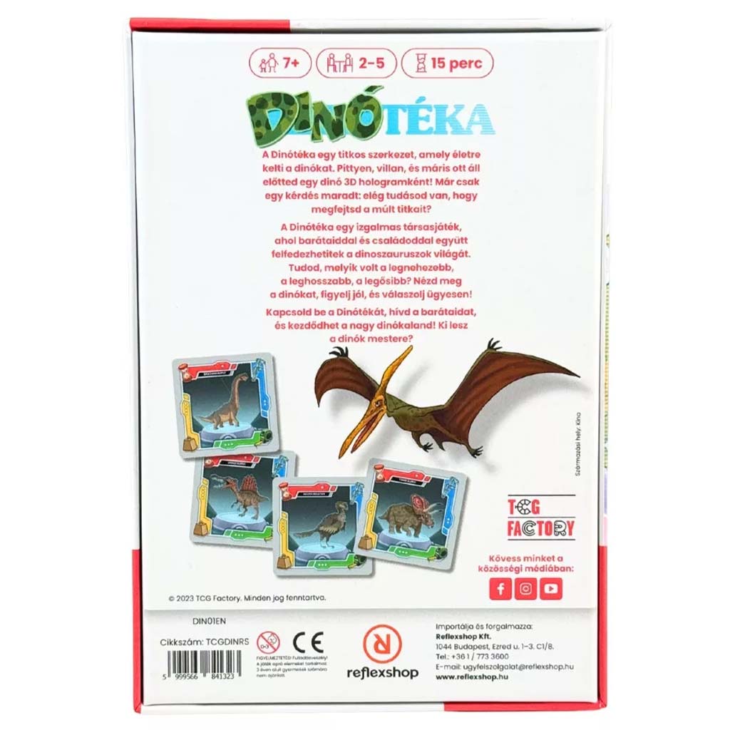 Dinótéka oktató társasjáték kép 2