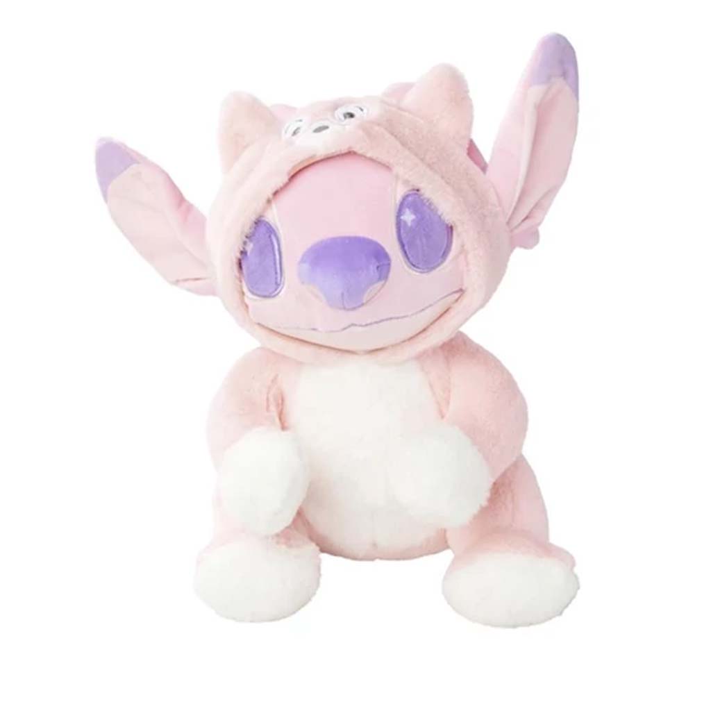 Disney Stitch Angyal plüss figura róka jelmezben 25cm-es - Simba Toys