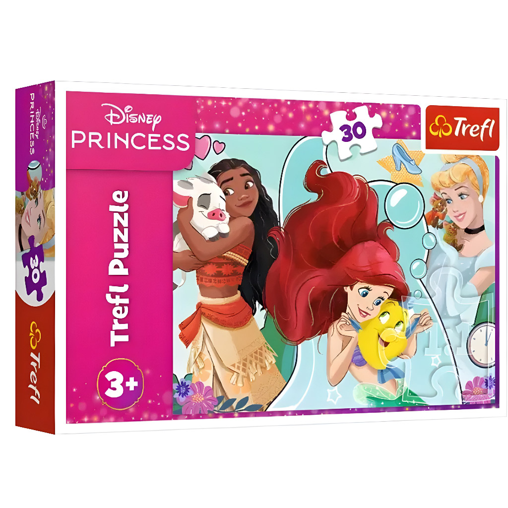 Disney hercegnők varázslatos világa 30db-os puzzle - Trefl