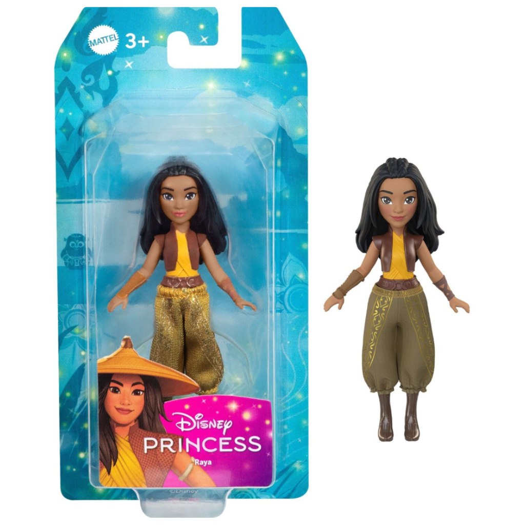 Disney Hercegnők: Raya mini hercegnő baba - Mattel