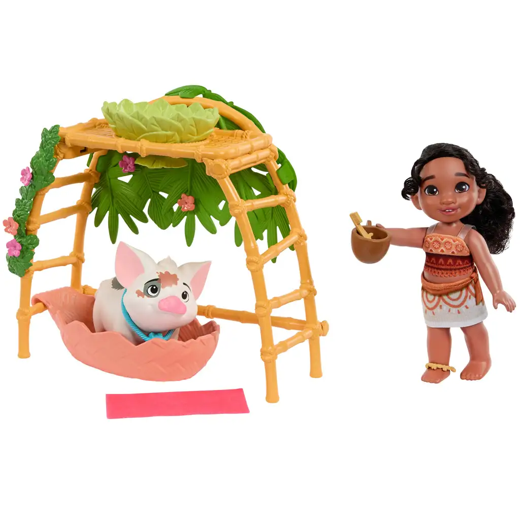 Disney Hercegnők: Vaiana 2 tesók játékszett - Mattel kép 2