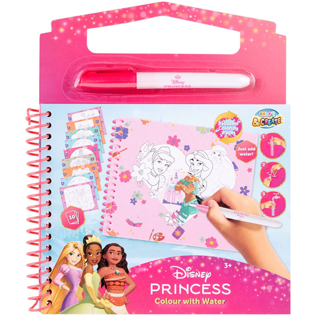 Canenco: Disney hercegnők vízzel színezve