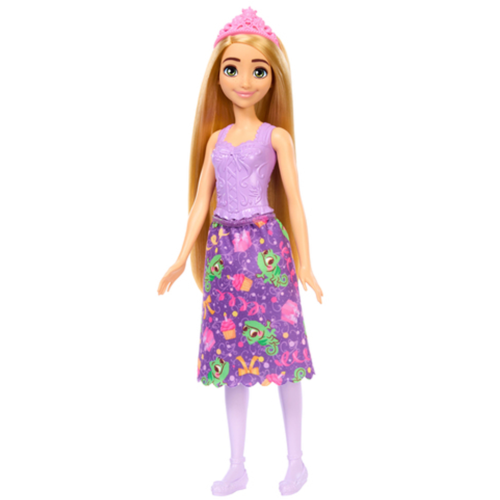 Disney Hercegnők: Party Rapunzel hercegnő baba – Mattel kép 2