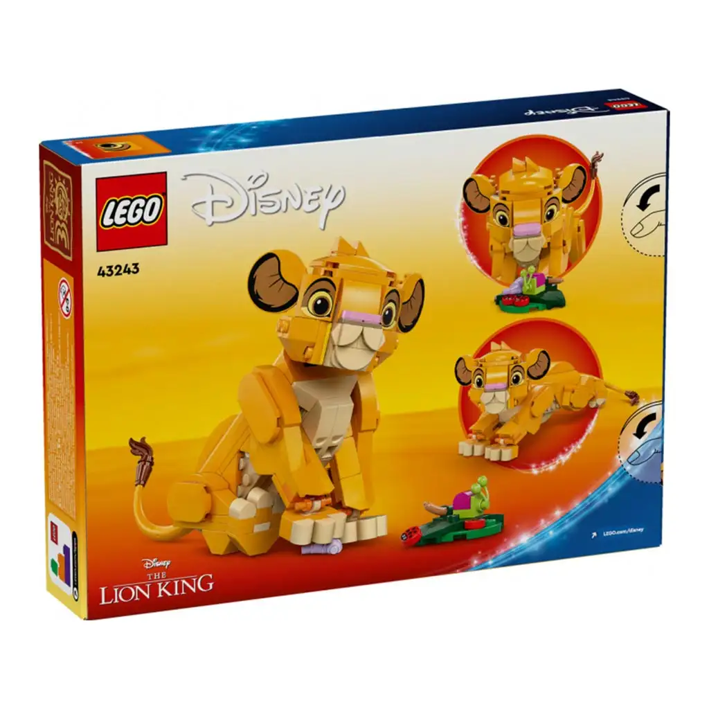 LEGO® Disney: Simba a kis oroszlánkirály (43243) kép 2