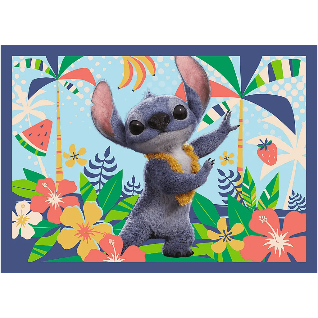 Disney: Stitch nyaralása 4 az 1-ben puzzle - Trefl kép 2