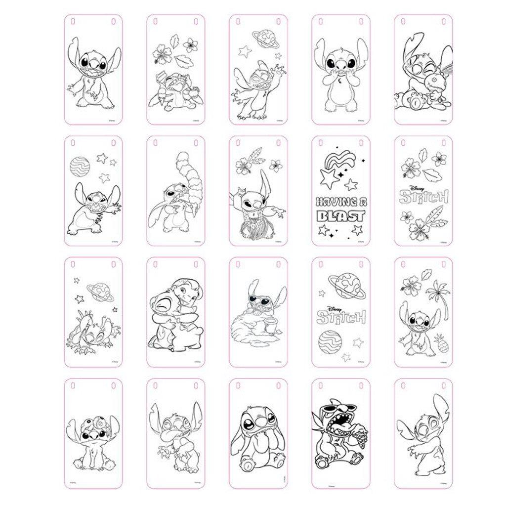Luna: Stitch 27db-os kreatív színező szett kép 4