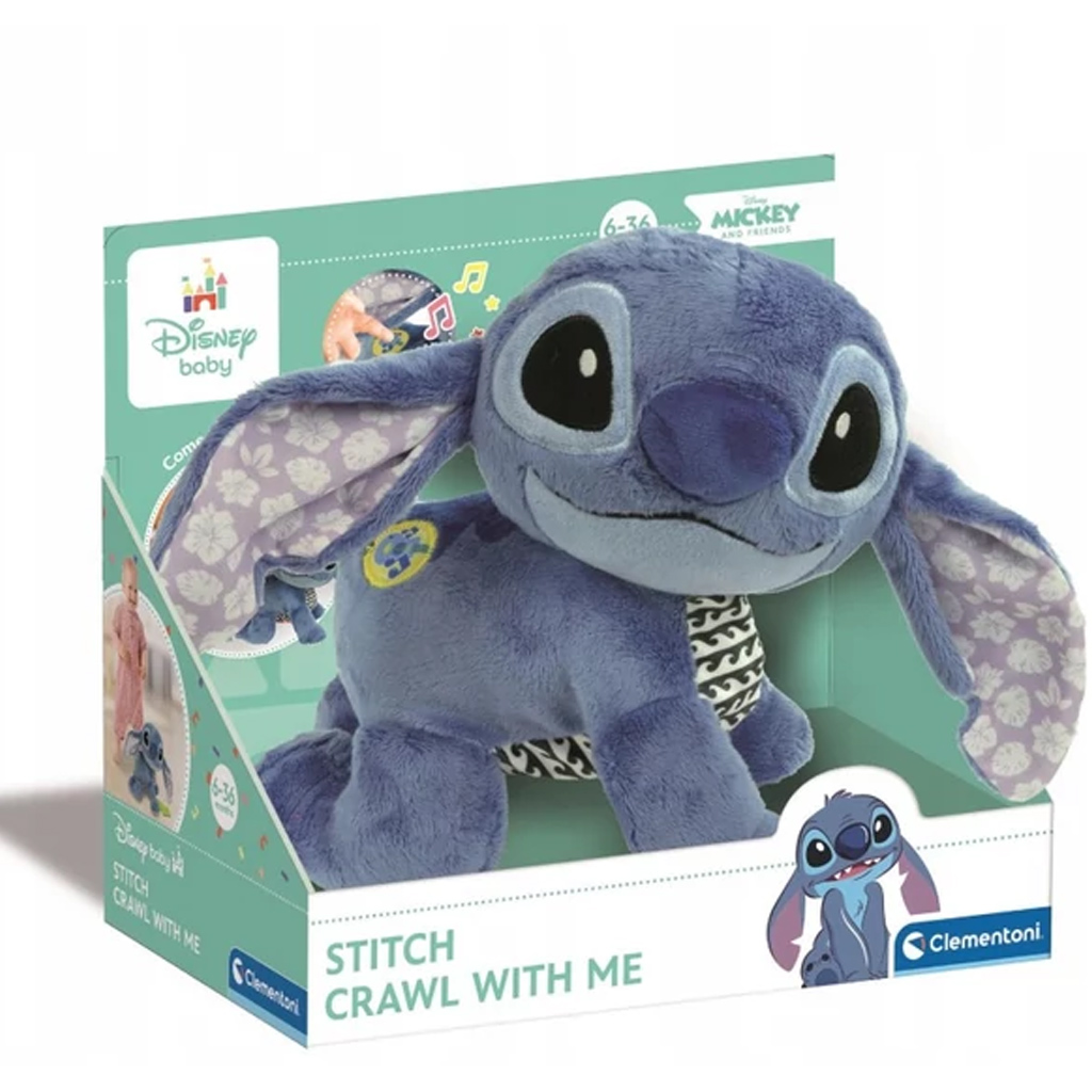 Disney Stitch mászó plüssfigura - Clementoni