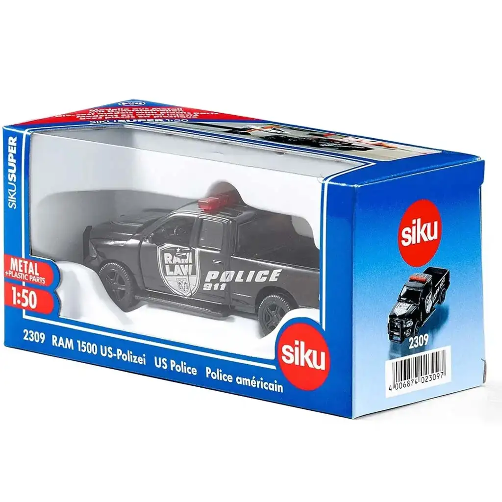 SIKU Dodge Ram rendőrautó 1/50 - 2309 kép 3