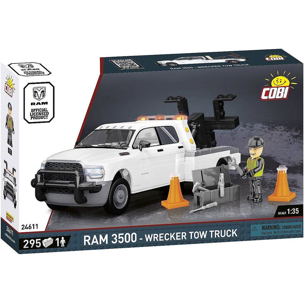 COBI: Dodge RAM 3500 vontatóautó építőjáték (24611)
