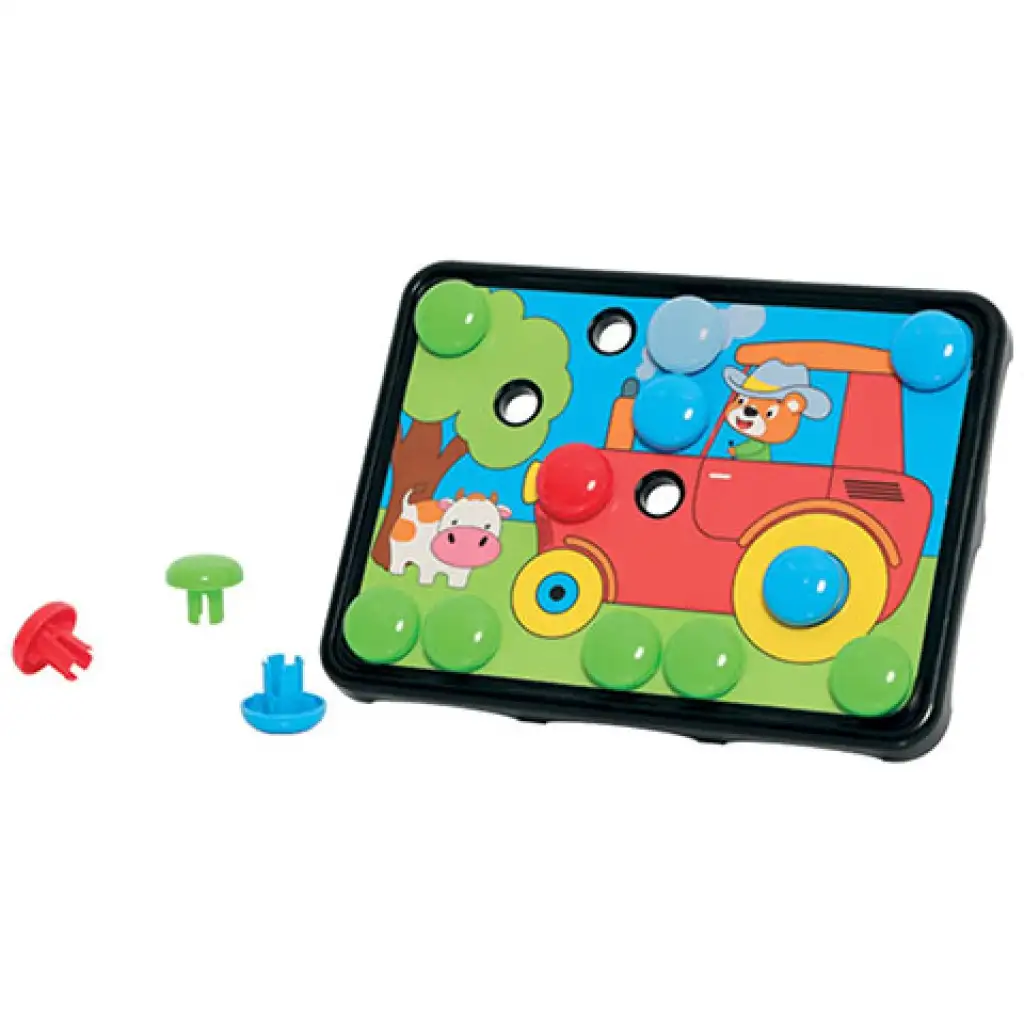 Első mozaikom - Járművek fejlesztő játék kép 2