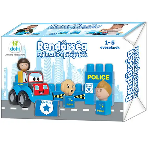 Rendőrség építőjáték