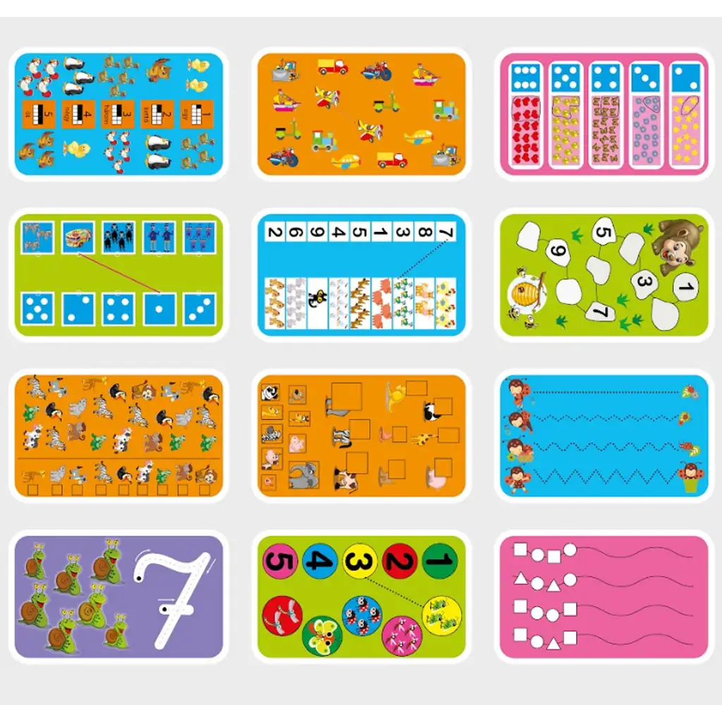 Készülünk az iskolára – Fejlesztő kártyák 4-6 éveseknek kép 2