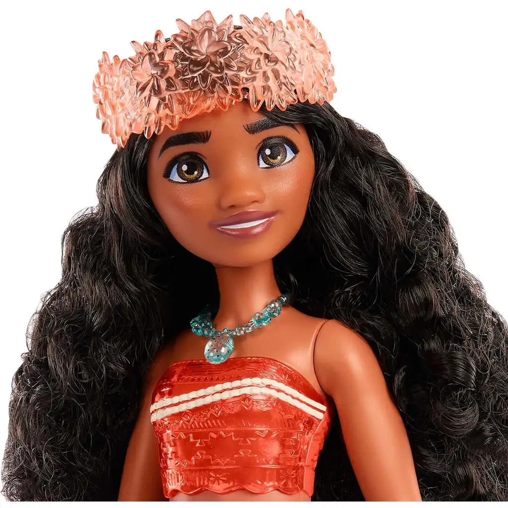 Disney Hercegnők: Csillogó hercegnők - Moana figura - Mattel kép 3