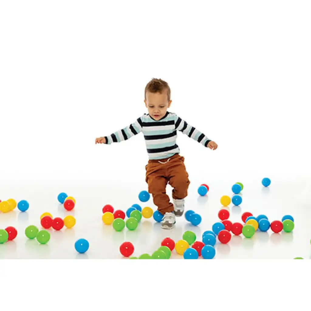 Színes labda hálóban 60db - D-Toys kép 3