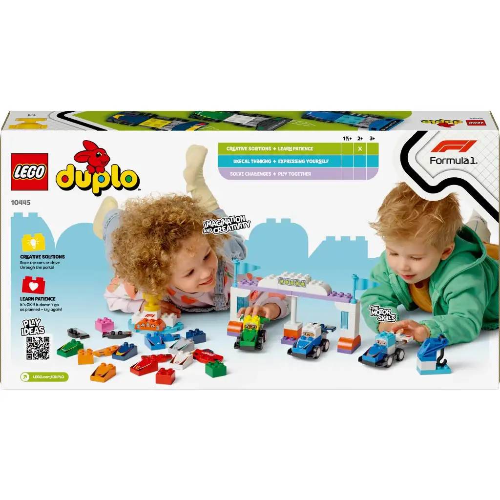 LEGO® DUPLO®: F1® versenyautók és pilóták (10445) kép 2