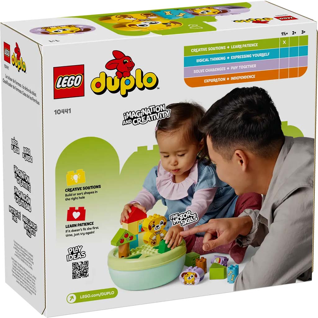 LEGO® DUPLO®: Formaválogató: Kutyusház (10441) kép 2