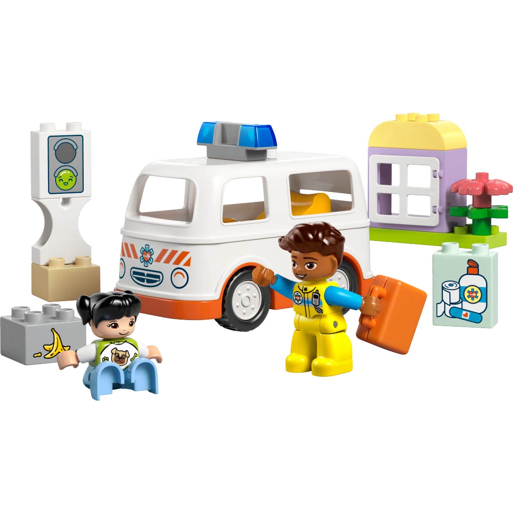 LEGO® DUPLO®: Mentőautó és mentősofőr (10447) kép 4