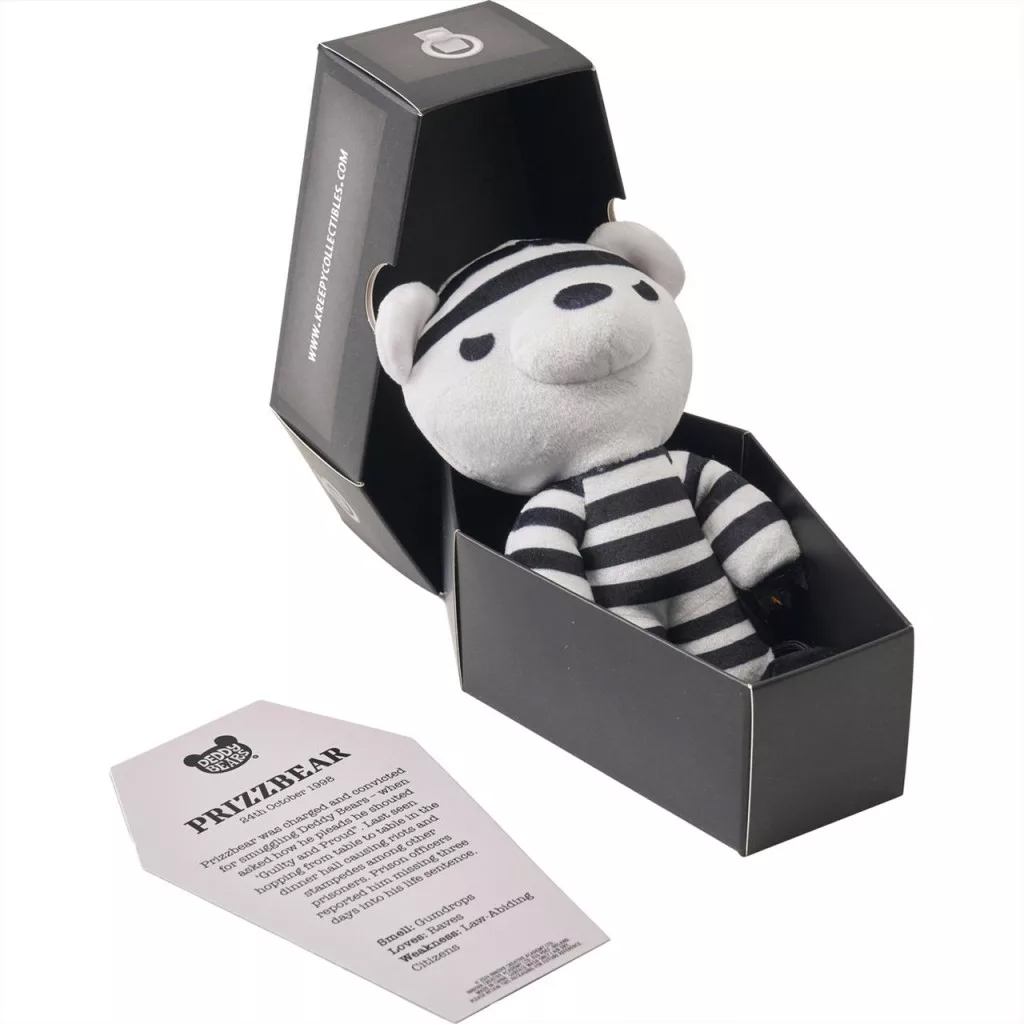 Deddy Bear Prizzbear plüss koporsóban, 5. sorozat, 15cm kép 2