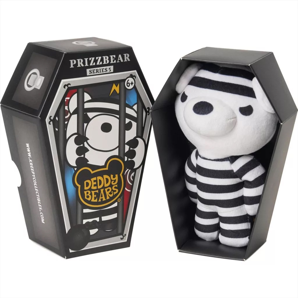 Deddy Bear Prizzbear plüss koporsóban, 5. sorozat, 15cm