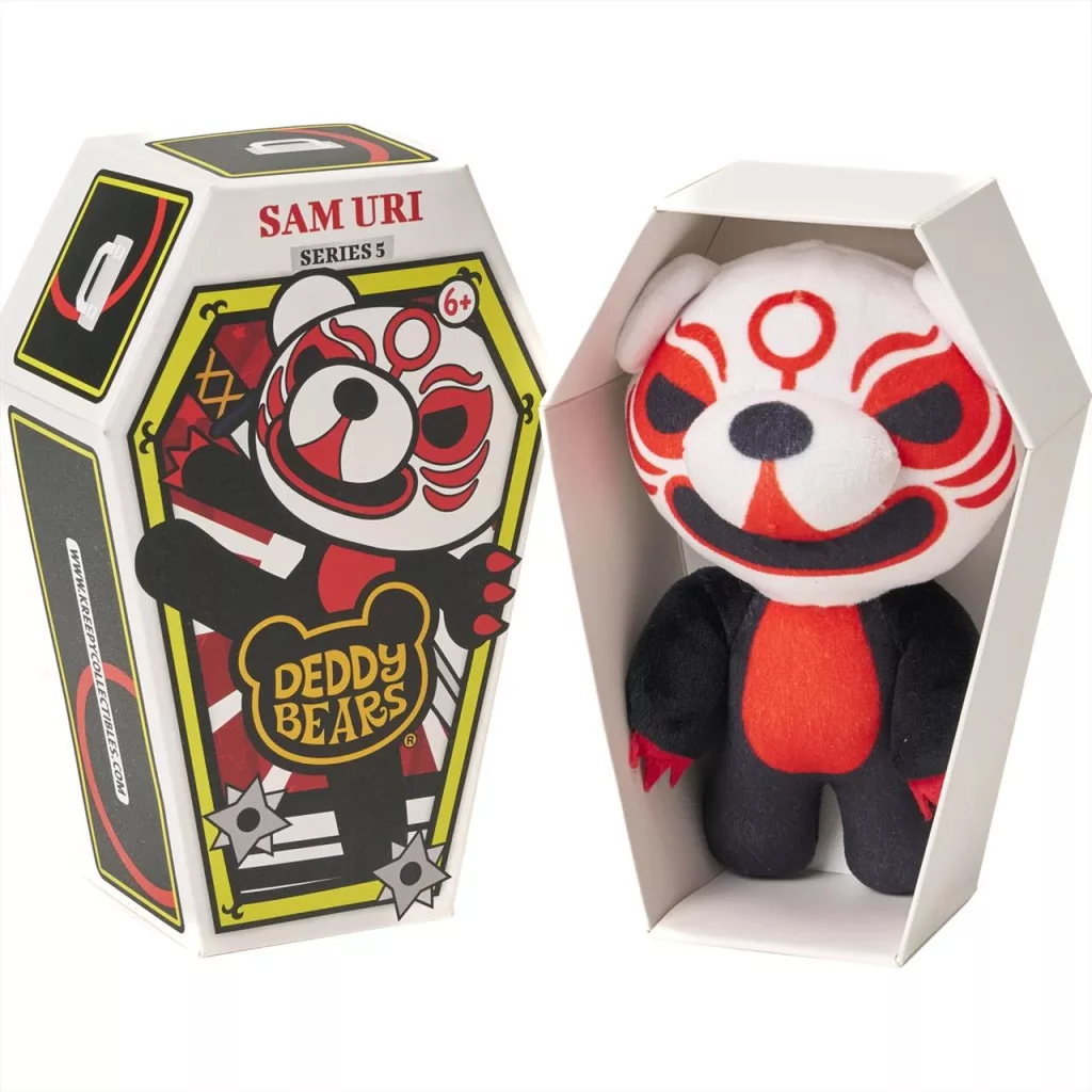 Deddy Bear Sam Uri plüss koporsóban, 5. sorozat, 15cm