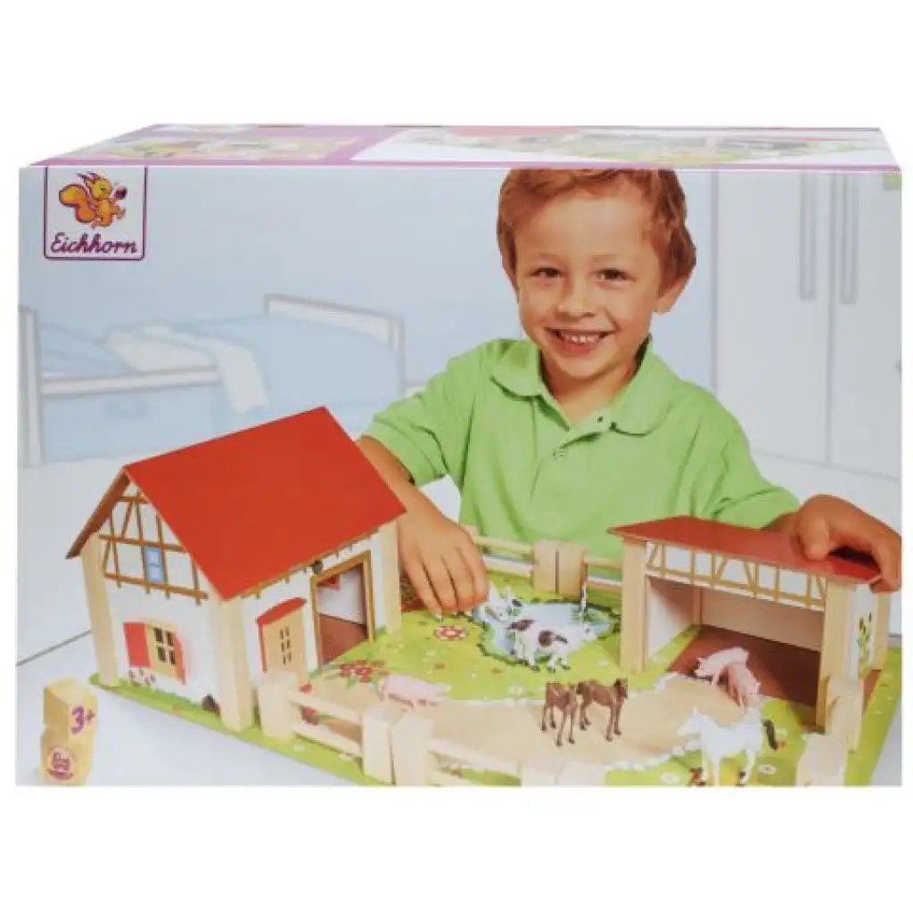 Farm fa játékszett - Eichhorn kép 4