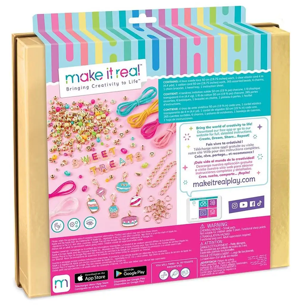 Make It Real: Ékszerkészítés, édes finomságok karkötők kép 2