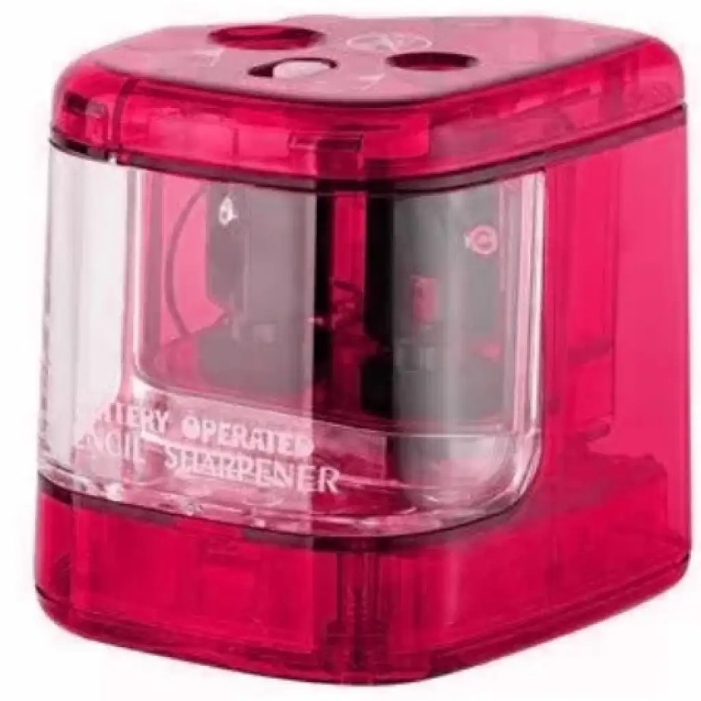 ICO: Elektromos hegyezőgép 2 lyukú több féle színben kép 2