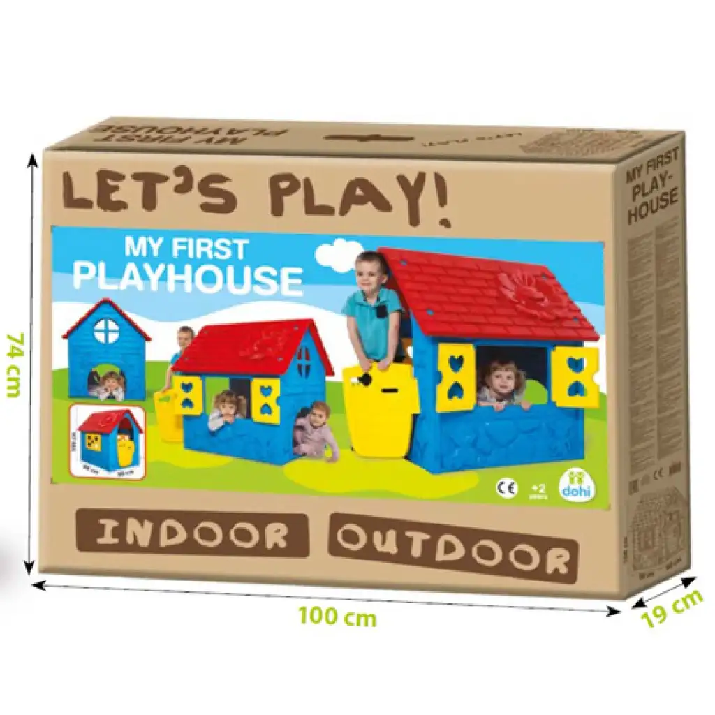 Első házam játszóház 106x98x90cm kép 5