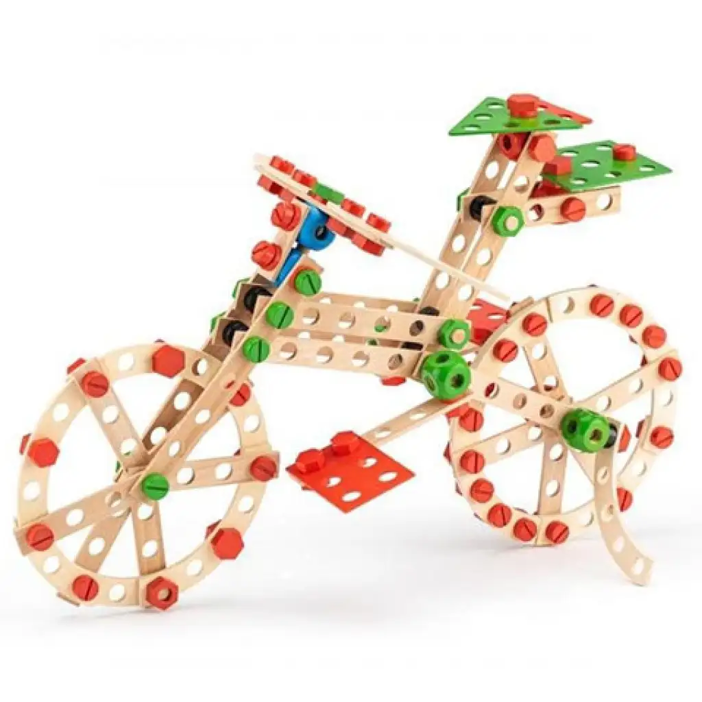 Engineer fa építõjáték szett - Woodyland kép 2