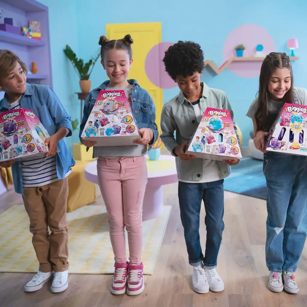 Eolo: Biggies felfújható plüss unikornis 45cm kép 4