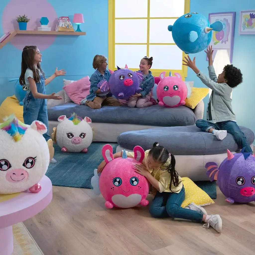 Eolo: Biggies felfújható plüss unikornis 45cm kép 7