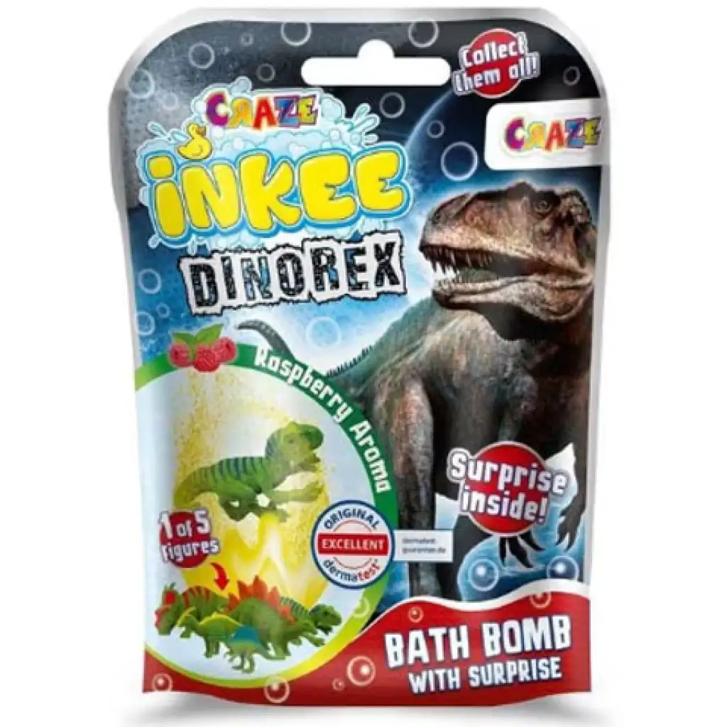 Craze: Fürdőbomba gyűjthető meglepetés dinoszaurusz figurával - EPEE kép 2